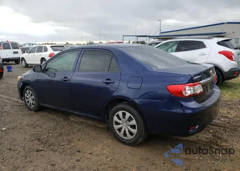 2013 Toyota Corolla Base из США, поврежденный, VIN 5YFBU4EE2DP218865